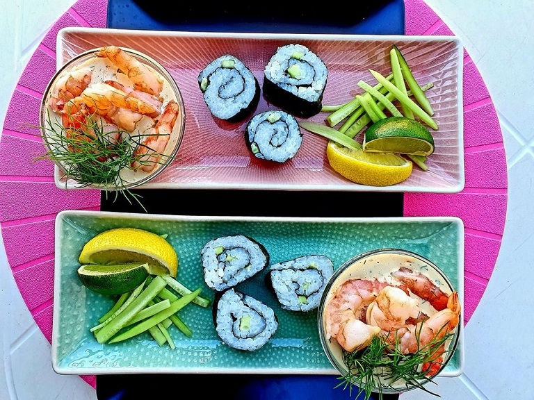 a sushi tekercs jó a fogyáshoz